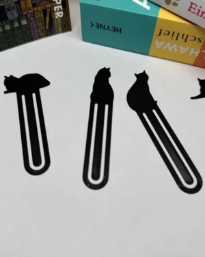 Set de 5 Marcapáginas de Gatos
